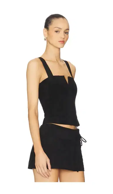 Amanda Uprichard x REVOLVE Nia Suede Top | Thumbnail 2 Amanda Uprichard x REVOLVE Nia Suede Top | Thumbnail 2
