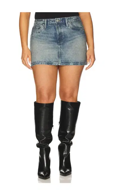 Good American Coated Good 90s Mini Skirt | Thumbnail 2 Good American Coated Good 90s Mini Skirt | Thumbnail 2