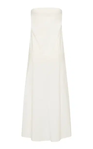 St. Agni Strapless Cotton Oxford Midi Dress | Thumbnail 9 St. Agni Strapless Cotton Oxford Midi Dress | Thumbnail 9