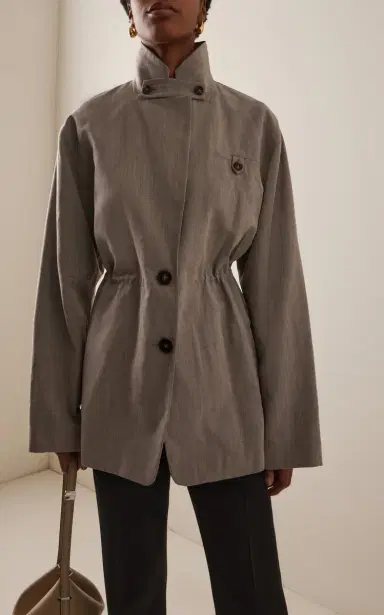 St. Agni Cinched Wool-Blend Jacket | Thumbnail 15 St. Agni Cinched Wool-Blend Jacket | Thumbnail 15