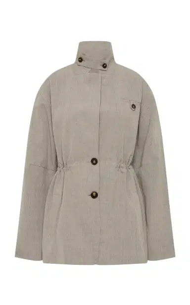 St. Agni Cinched Wool-Blend Jacket | Thumbnail 19 St. Agni Cinched Wool-Blend Jacket | Thumbnail 19