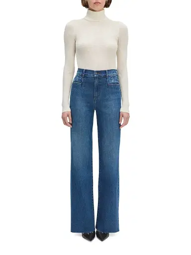 Favorite Daughter Women's Jordie Straight High-Rise Jeans - Madison | Thumbnail 2 Favorite Daughter Women's Jordie Straight High-Rise Jeans - Madison | Thumbnail 2