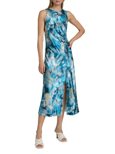 RAILS Women's Gabriella Watercolor Sleeveless Midi-Dress | Thumbnail 2 RAILS Women's Gabriella Watercolor Sleeveless Midi-Dress | Thumbnail 2