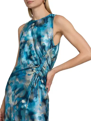 RAILS Women's Gabriella Watercolor Sleeveless Midi-Dress | Thumbnail 6 RAILS Women's Gabriella Watercolor Sleeveless Midi-Dress | Thumbnail 6