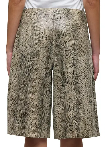 Hudson Jeans Women's Snake-Printed Trouser Shorts | Thumbnail 8 Hudson Jeans Women's Snake-Printed Trouser Shorts | Thumbnail 8