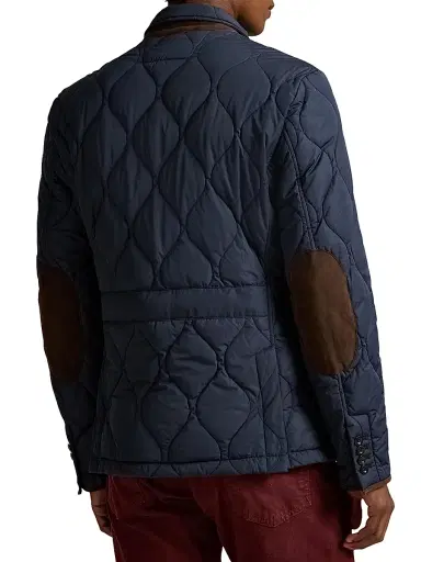 Polo Ralph Lauren Men's Eastham Quilted Button-Front Field Jacket - Collection Navy | Thumbnail 4 Polo Ralph Lauren Men's Eastham Quilted Button-Front Field Jacket - Collection Navy | Thumbnail 4