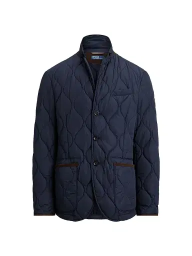 Polo Ralph Lauren Men's Eastham Quilted Button-Front Field Jacket - Collection Navy | Thumbnail 1 Polo Ralph Lauren Men's Eastham Quilted Button-Front Field Jacket - Collection Navy | Thumbnail 1