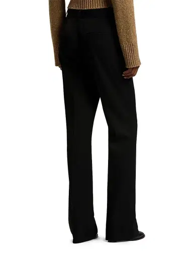 Ralph Lauren Collection Women's Wrigley Grain De Poudre Pants - Black - Size 8 | Thumbnail 5 Ralph Lauren Collection Women's Wrigley Grain De Poudre Pants - Black - Size 8 | Thumbnail 5