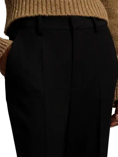 Ralph Lauren Collection Women's Wrigley Grain De Poudre Pants - Black - Size 8 | Thumbnail 6 Ralph Lauren Collection Women's Wrigley Grain De Poudre Pants - Black - Size 8 | Thumbnail 6