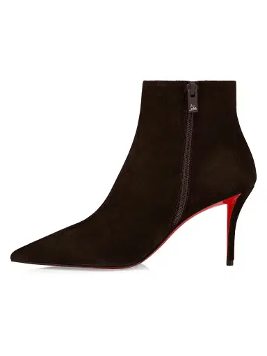 Christian Louboutin Women's Miss Z 80MM Boots - Cafe - Size 12 | Thumbnail 3 Christian Louboutin Women's Miss Z 80MM Boots - Cafe - Size 12 | Thumbnail 3