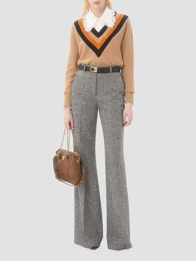 Valentino Garavani Women's Crepe De Chine Shirt - | Thumbnail 7 Valentino Garavani Women's Crepe De Chine Shirt - | Thumbnail 7