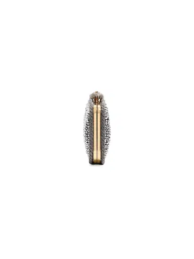 Valentino Garavani Women's Carry Secrets Minaudiere Clutch with Rhinestones - Crystal | Thumbnail 6 Valentino Garavani Women's Carry Secrets Minaudiere Clutch with Rhinestones - Crystal | Thumbnail 6