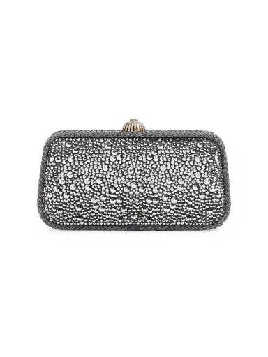 Valentino Garavani Women's Carry Secrets Minaudiere Clutch with Rhinestones - Crystal | Thumbnail 7 Valentino Garavani Women's Carry Secrets Minaudiere Clutch with Rhinestones - Crystal | Thumbnail 7