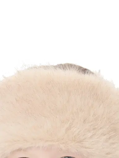 Valentino Garavani Women's Vlogo Signature Faux Fur Headband - Beige - Size Large | Thumbnail 4 Valentino Garavani Women's Vlogo Signature Faux Fur Headband - Beige - Size Large | Thumbnail 4