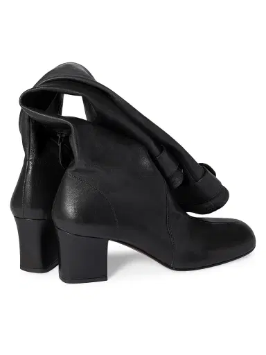 Miu Miu Women's Nappa Leather Boots with Buckle - Black - Size 10 | Thumbnail 2 Miu Miu Women's Nappa Leather Boots with Buckle - Black - Size 10 | Thumbnail 2