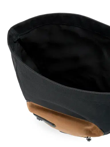 Loewe Men's Roll Top Backpack - Black Dark Gold | Thumbnail 4 Loewe Men's Roll Top Backpack - Black Dark Gold | Thumbnail 4