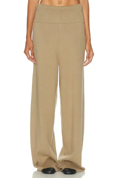 Aya Muse Fold Over Seam Pant | Thumbnail 1 Aya Muse Fold Over Seam Pant | Thumbnail 1