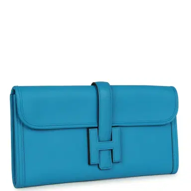 HERMÈS Hermes Jige Elan 29 Bleu Zanzibar Swift | Thumbnail 2 HERMÈS Hermes Jige Elan 29 Bleu Zanzibar Swift | Thumbnail 2