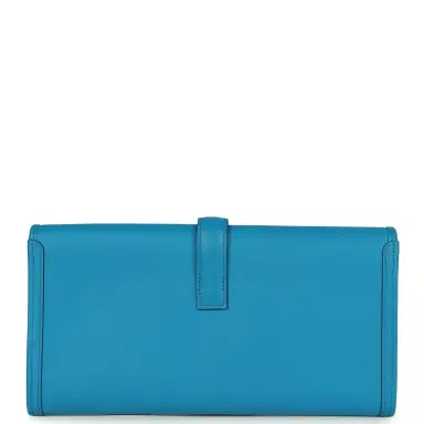 HERMÈS Hermes Jige Elan 29 Bleu Zanzibar Swift | Thumbnail 4 HERMÈS Hermes Jige Elan 29 Bleu Zanzibar Swift | Thumbnail 4