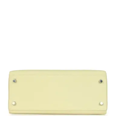 HERMÈS Hermes Kelly Retourne 28 Jaune Milton Clemence Palladium Hardware | Thumbnail 6 HERMÈS Hermes Kelly Retourne 28 Jaune Milton Clemence Palladium Hardware | Thumbnail 6