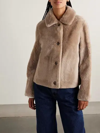 Yves Salomon Shearling Jacket | Thumbnail 3 Yves Salomon Shearling Jacket | Thumbnail 3