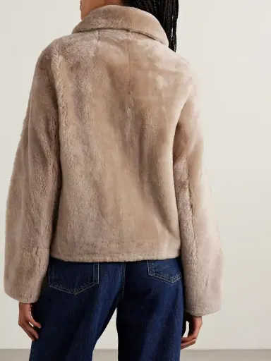 Yves Salomon Shearling Jacket | Thumbnail 4 Yves Salomon Shearling Jacket | Thumbnail 4