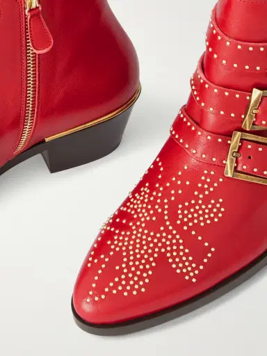 Chloé Susanna Studded Leather Ankle Boots | Thumbnail 4 Chloé Susanna Studded Leather Ankle Boots | Thumbnail 4