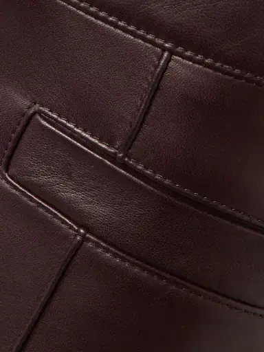 Chloé Leather Flared Pants | Thumbnail 6 Chloé Leather Flared Pants | Thumbnail 6