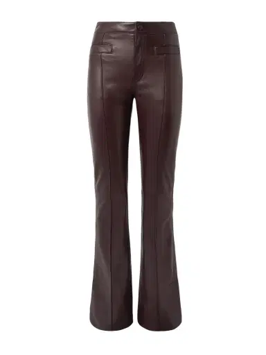 Chloé Leather Flared Pants | Thumbnail 1 Chloé Leather Flared Pants | Thumbnail 1