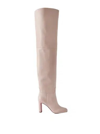 Christian Louboutin Loo 85 Leather Over-the-knee Boots | Thumbnail 1 Christian Louboutin Loo 85 Leather Over-the-knee Boots | Thumbnail 1