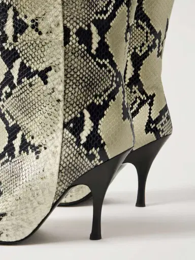 Khaite Colt Snake-effect Leather Over-the-knee Boots | Thumbnail 4 Khaite Colt Snake-effect Leather Over-the-knee Boots | Thumbnail 4