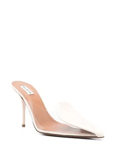 Alaïa Cœur Abstrait Heeled Mules | Thumbnail 2 Alaïa Cœur Abstrait Heeled Mules | Thumbnail 2