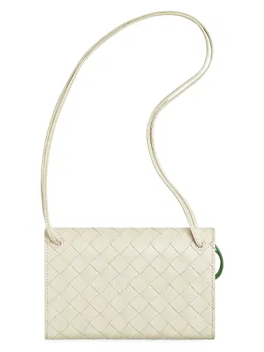 Bottega Veneta Women's Daisy Intrecciato Leather Pouch - Sea Salt | Thumbnail 5 Bottega Veneta Women's Daisy Intrecciato Leather Pouch - Sea Salt | Thumbnail 5