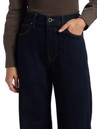 Veronica Beard Women's Kasey Mid-Rise Wide-Leg Jeans | Thumbnail 6 Veronica Beard Women's Kasey Mid-Rise Wide-Leg Jeans | Thumbnail 6