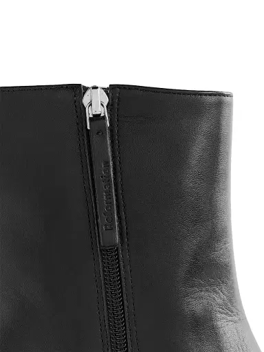 Reformation Women's Gillian 75MM Leather Ankle Boots - Black Leather - Size 10 | Thumbnail 4 Reformation Women's Gillian 75MM Leather Ankle Boots - Black Leather - Size 10 | Thumbnail 4
