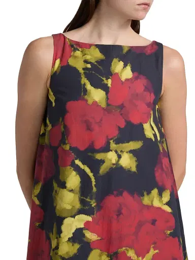 AZEEZA Women's Samiya Poplin Floral Minidress - Red Rose - Size XS | Thumbnail 6 AZEEZA Women's Samiya Poplin Floral Minidress - Red Rose - Size XS | Thumbnail 6