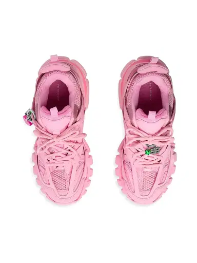 Balenciaga Women's Track Sneakers with Charms - Pink | Thumbnail 6 Balenciaga Women's Track Sneakers with Charms - Pink | Thumbnail 6