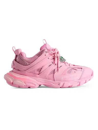 Balenciaga Women's Track Sneakers with Charms - Pink | Thumbnail 1 Balenciaga Women's Track Sneakers with Charms - Pink | Thumbnail 1