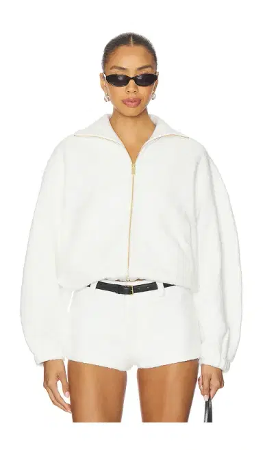 Amanda Uprichard Como Bomber Jacket | Thumbnail 1 Amanda Uprichard Como Bomber Jacket | Thumbnail 1