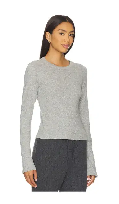 perfectwhitetee Jamie Cotton Long Sleeve Top | Thumbnail 2 perfectwhitetee Jamie Cotton Long Sleeve Top | Thumbnail 2