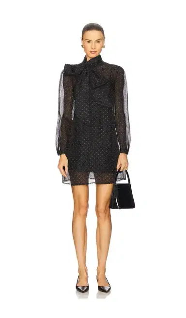 Zimmermann Pussybow Mini Dress | Thumbnail 1 Zimmermann Pussybow Mini Dress | Thumbnail 1