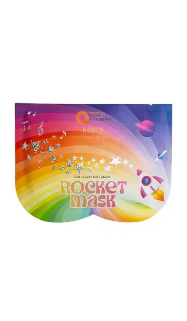 BAWDY Rocket Mask Butt Sheet Mask 4 Pack | Thumbnail 1 BAWDY Rocket Mask Butt Sheet Mask 4 Pack | Thumbnail 1