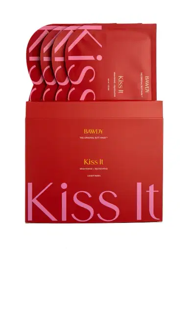 BAWDY Kiss It Butt Sheet Mask 4 Pack | Thumbnail 1 BAWDY Kiss It Butt Sheet Mask 4 Pack | Thumbnail 1