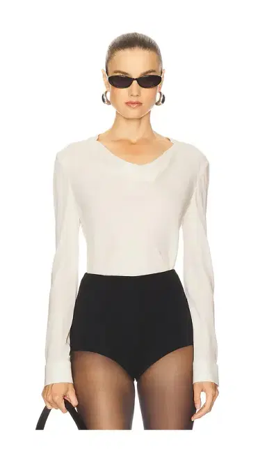 Theory Long Sleeve Blouse | Thumbnail 1 Theory Long Sleeve Blouse | Thumbnail 1