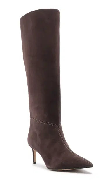 Alexandre Birman Malva Suede Boots - Brown | Thumbnail 4 Alexandre Birman Malva Suede Boots - Brown | Thumbnail 4