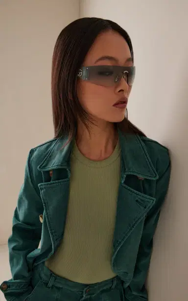 Gucci Crystal Mask-Frame Sunglasses | Thumbnail 2 Gucci Crystal Mask-Frame Sunglasses | Thumbnail 2