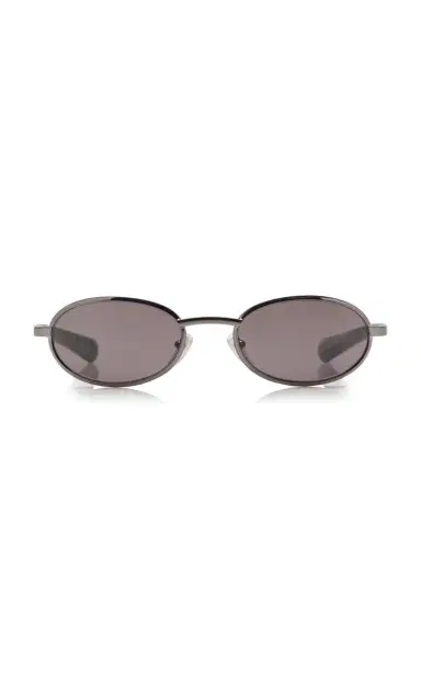 Gucci Oval-Frame Metal Sunglasses | Thumbnail 4 Gucci Oval-Frame Metal Sunglasses | Thumbnail 4