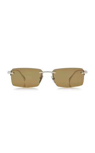 Gucci Square-Frame Metal Sunglasses | Thumbnail 1 Gucci Square-Frame Metal Sunglasses | Thumbnail 1