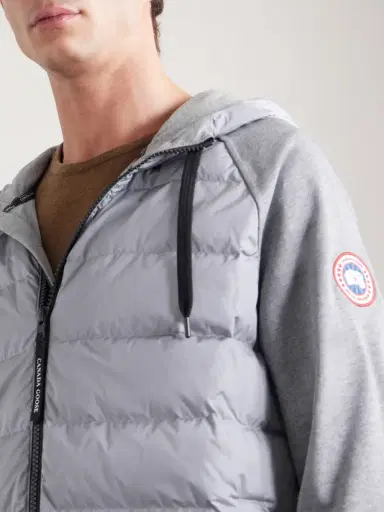 Canada Goose HyBridge Huron Quilted Shell and Cotton-Jersey Down Jacket - Men | Thumbnail 5 Canada Goose HyBridge Huron Quilted Shell and Cotton-Jersey Down Jacket - Men | Thumbnail 5