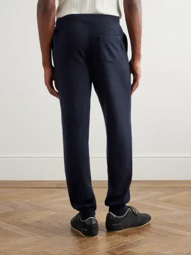Allude Tapered Wool and Cashmere-Blend Sweatpants - Men | Thumbnail 4 Allude Tapered Wool and Cashmere-Blend Sweatpants - Men | Thumbnail 4